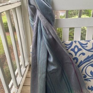 Uno Alla Volta striped alpaca scarf